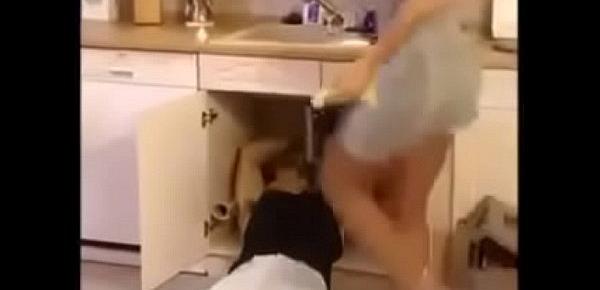  Housewives Fuck The Plumber